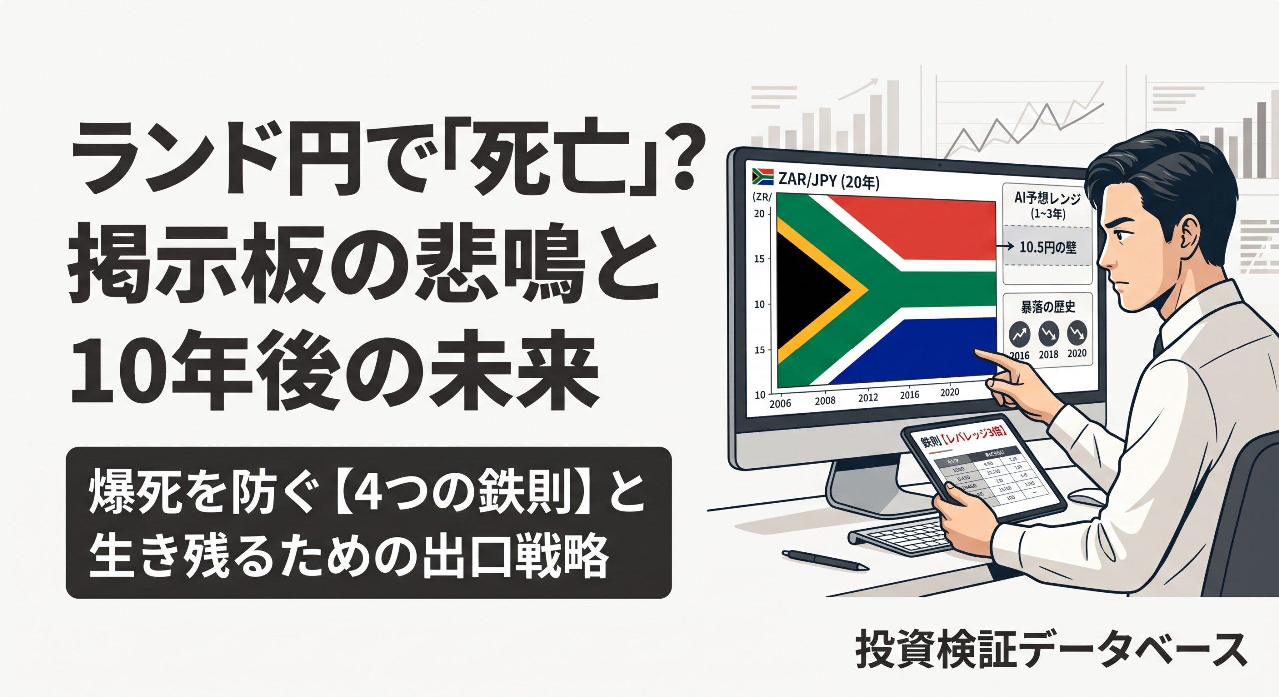 ランド円で「死亡」する人の共通点とは？爆死を防ぐ鉄則と10年後の見通しも解説